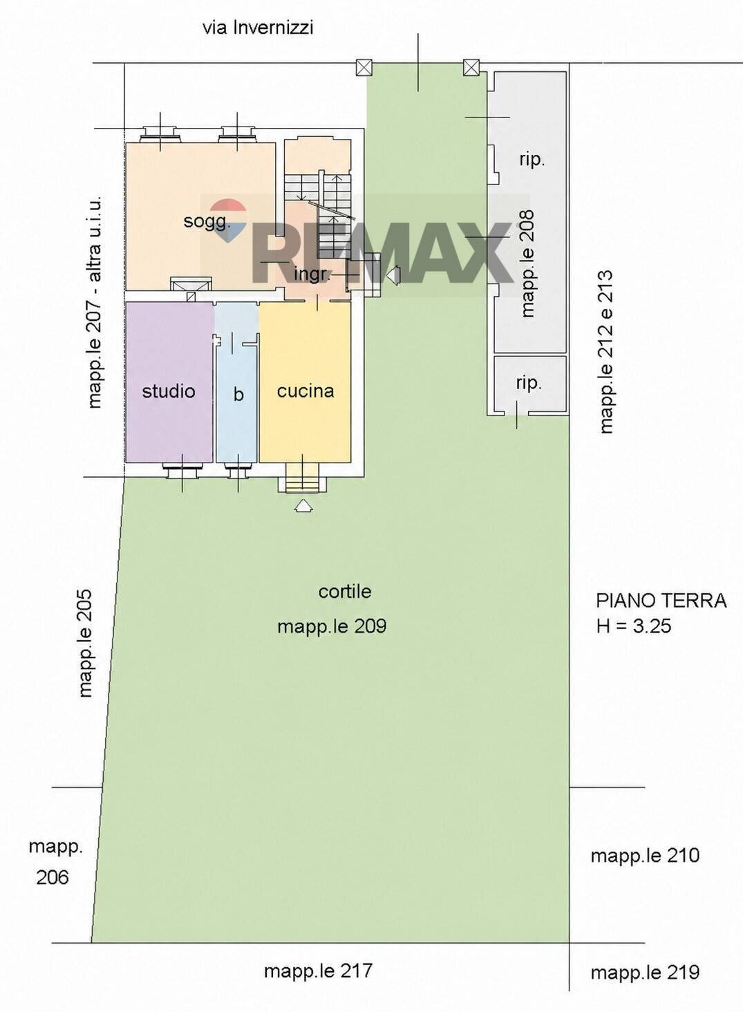 Pianta 2D - Semi-detached house Via Luigi Invernizzi
 
14, Melzo - floor plans 1