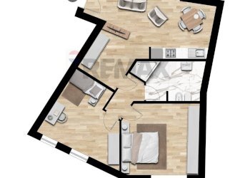 Pianta 2D - Casa semi indipendente via Mazzini
 
24, 22, San Marcello - foto 2