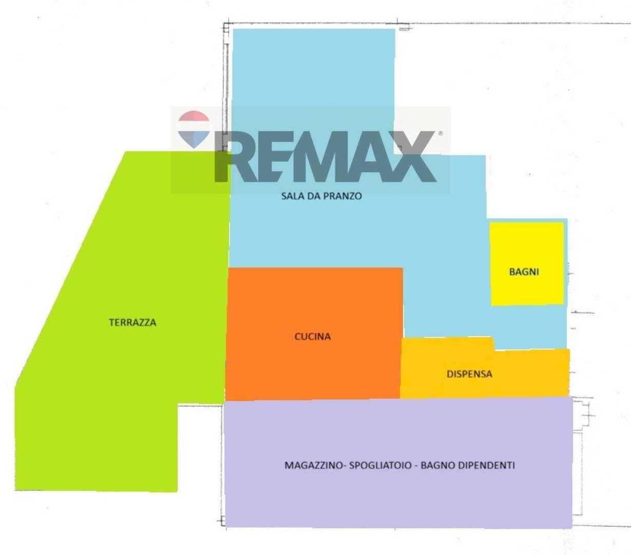 Pianta 2D - Commercial Premises Viale Cadore
 
56, Ponte nelle Alpi - floor plans 1