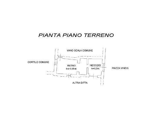Foto 9 - Commercial Premises Piazza Vineis
 
6, Saluzzo - floor plans 1