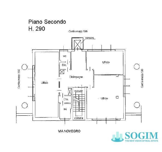Foto 34 - Office Via Novegro
 
3, Segrate - floor plans 1