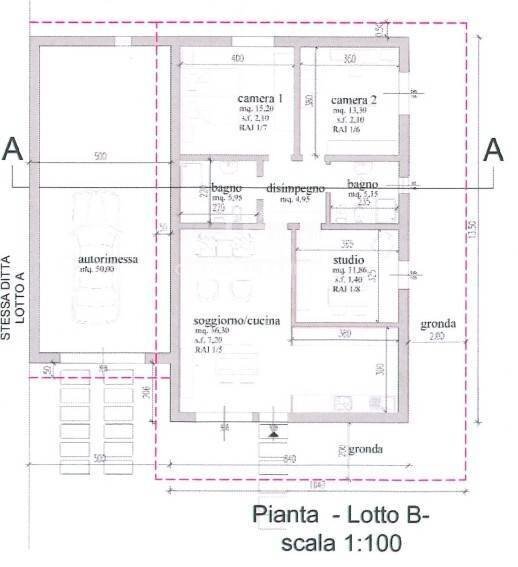 Foto 9 - Villa VIA XX SETTEMBRE, Puegnago sul Garda - planimetria 1