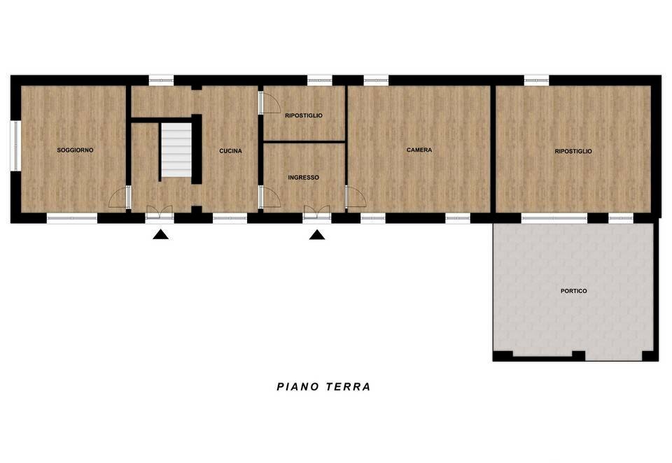 Foto 36 - Independent house Via Milano
 
43, Angera - floor plans 1