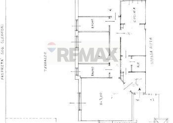 Pianta 2D - Trilocale via degli oleandri
 
42, Aprilia - foto 43