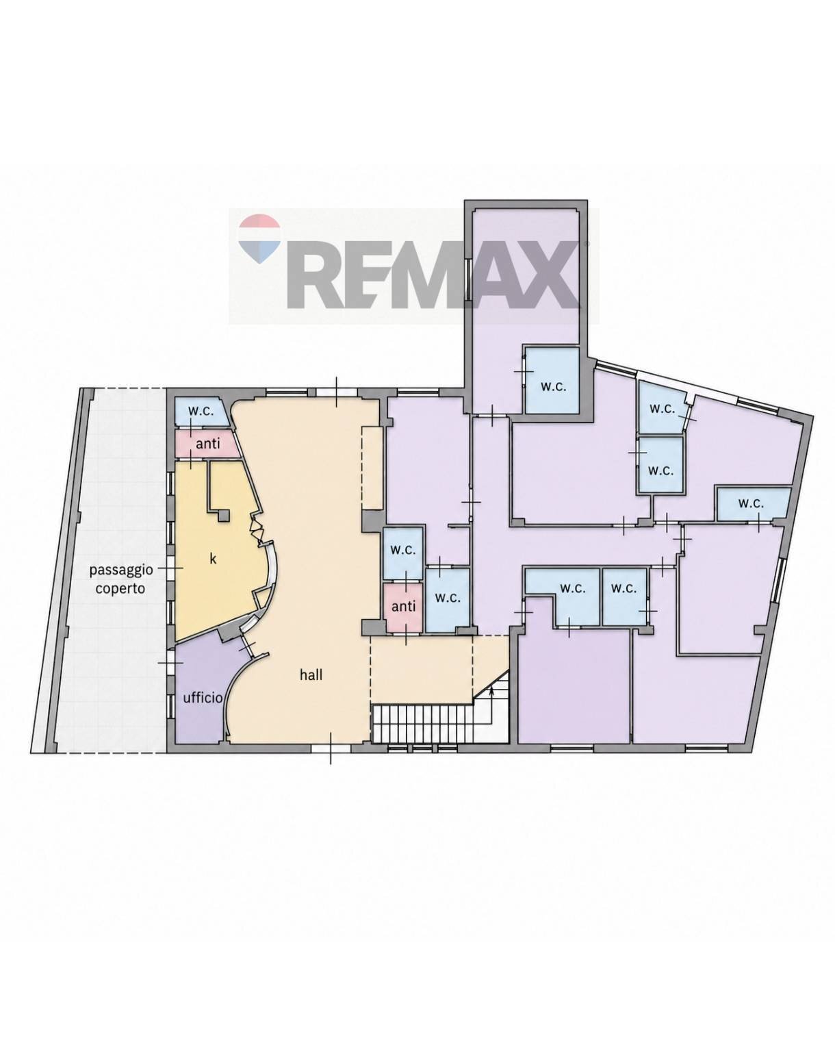 Pianta 2D - Hotel Via Circonvallazione, Favignana - planimetria 1