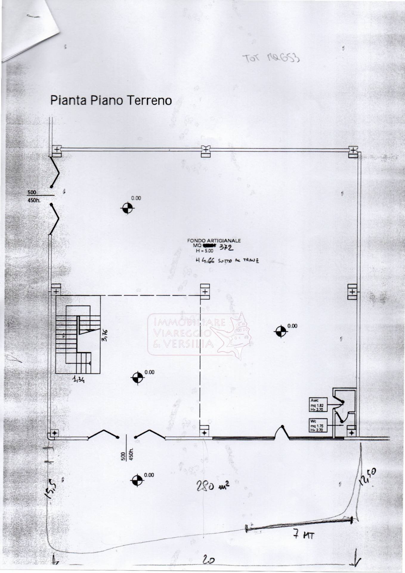 Foto 2 - Warehouse via Libeccio
 
100, Viareggio - floor plans 1