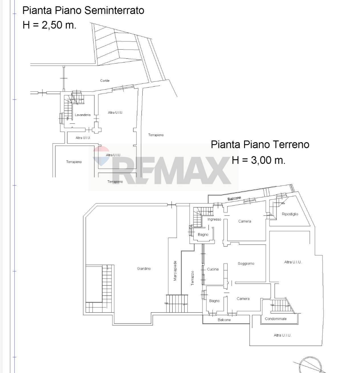 Pianta 2D - Semi-detached house Via Cristoforo Colombo
 
56, Moncalieri - floor plans 1