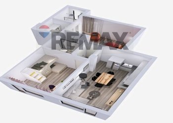 Pianta 3D - Three-room apartment via torino
 
99, Settimo Torinese - photo 9