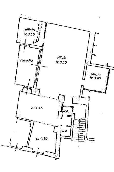 Ufficio piazza Pontida, 7, Bergamo - planimetria 1