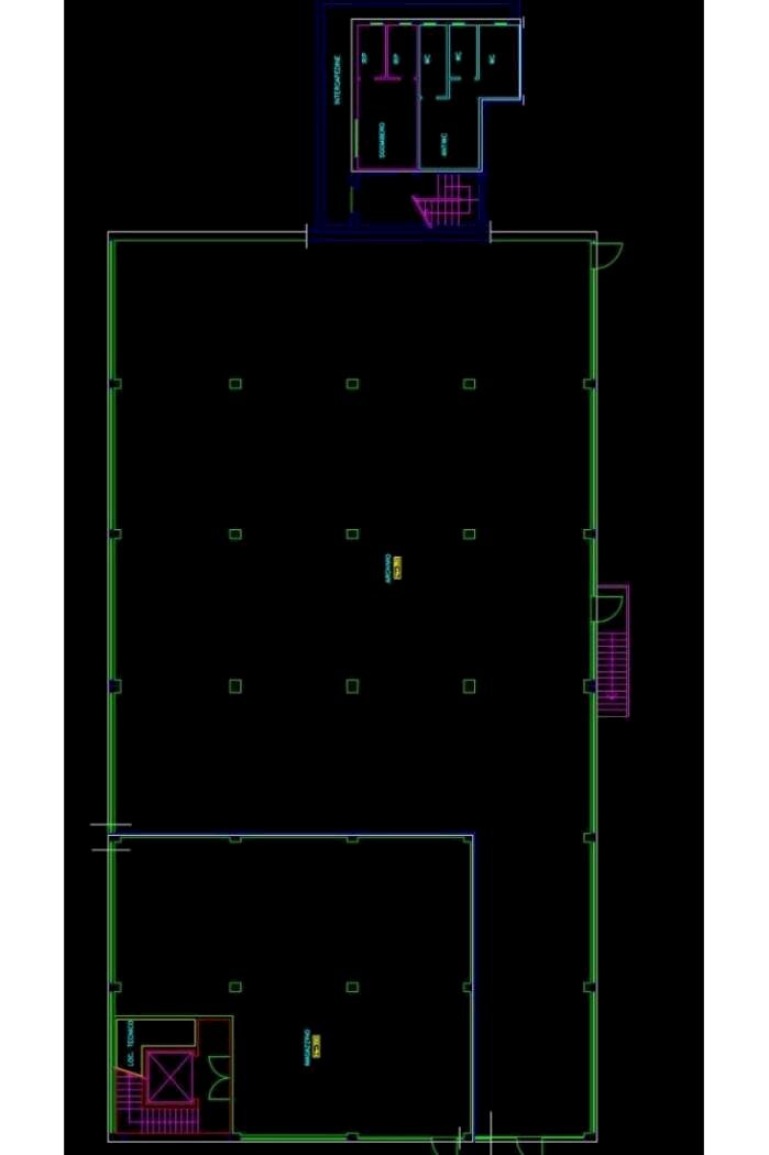 Shed via Buratti, Bergamo (neighborhood Redona) - floor plans 1