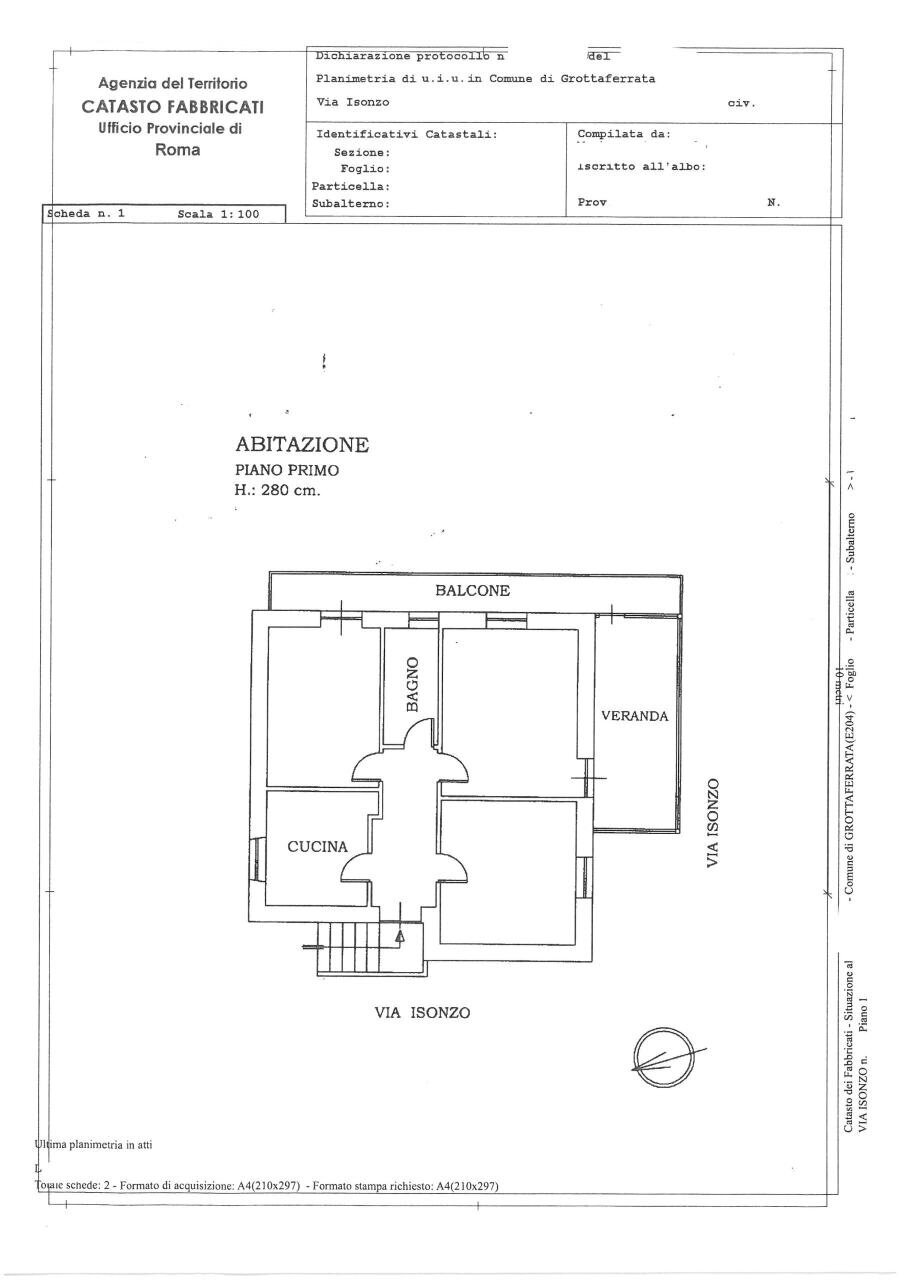 SKM_C250i26050415591.jpg - Independent house Via Isonzo, Grottaferrata - floor plans 1