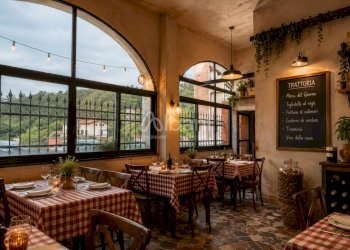 FC709_RENDER COME LOCALE TRATTORIA.png - Locale Commerciale Arcola - foto 2