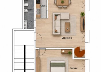 Planimetria.png - Three-room apartment Via Cesare Costa 258, Modena (neighborhood Circoscrizione 1) - photo 15