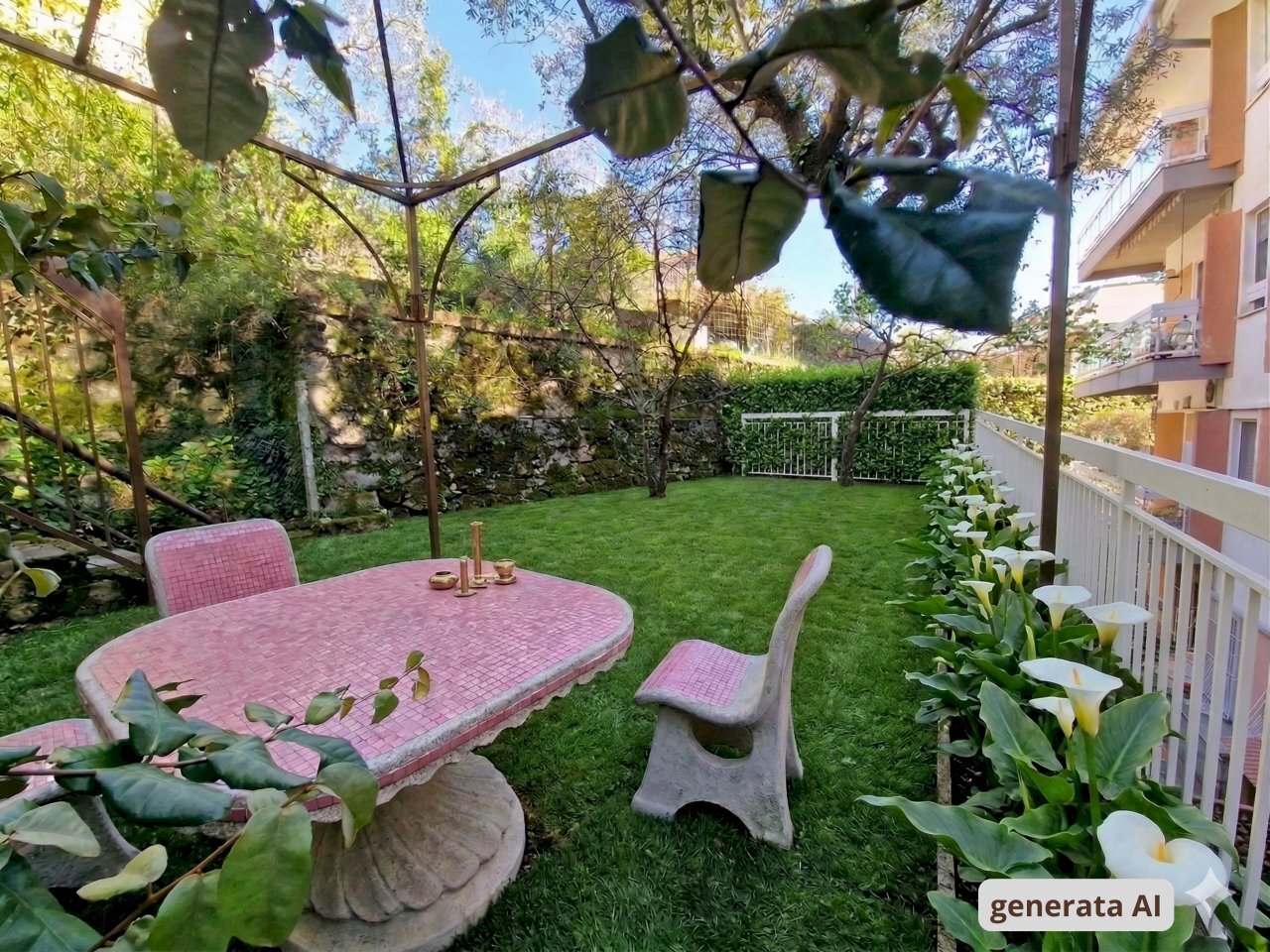 giardino sopra sopra (rielaborata).png - Apartment Via Alessandro Varaldo, Genova (neighborhood Quarto) - photo 2