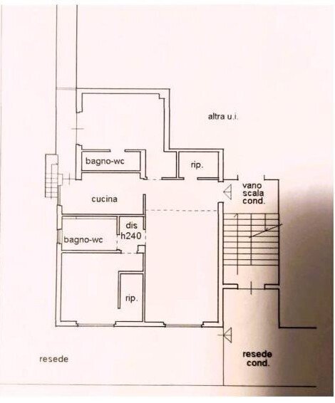 planimetria.jpg - Quadrilocale Via Reims, Firenze - planimetria 1