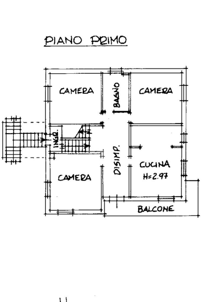 Villa Via Pilastrino, Calderara di Reno - floor plans 1