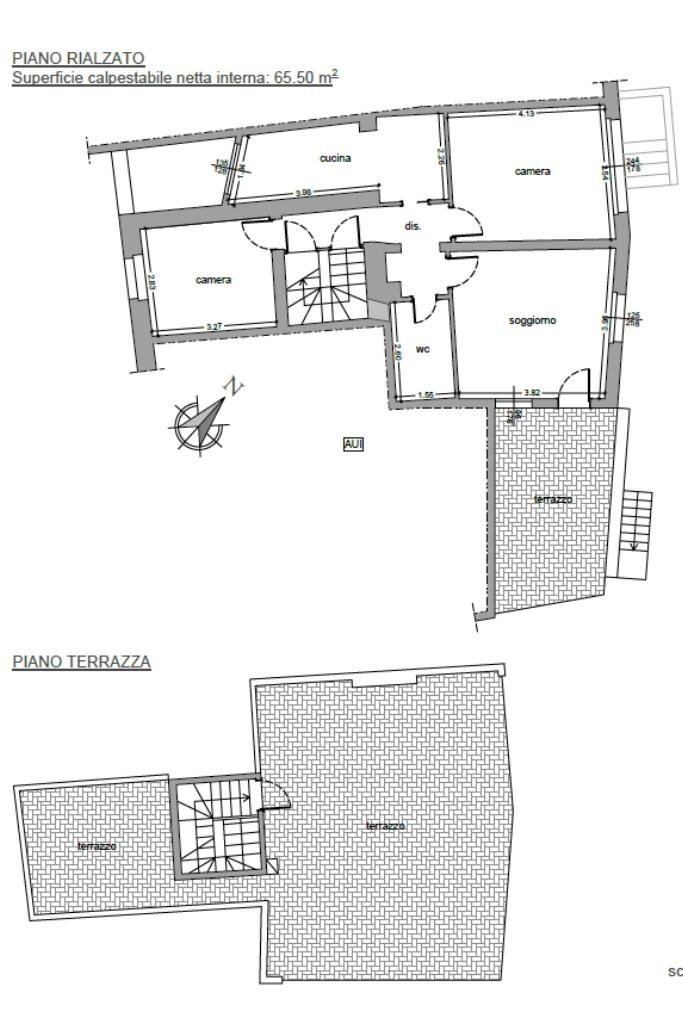 Quadrilocale Via Demaestri, Spotorno - planimetria 1