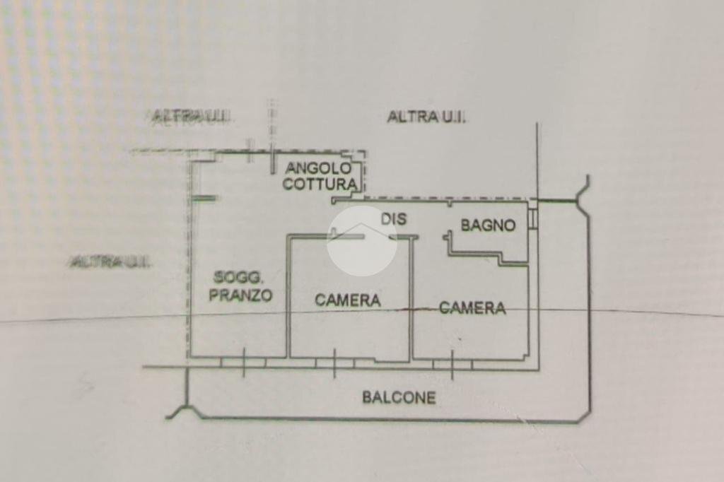 Three-room apartment Via Emilia, Misano Adriatico - floor plans 1