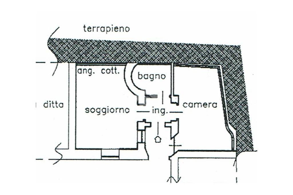 Two-room apartment Via Trento, Pinerolo - floor plans 1