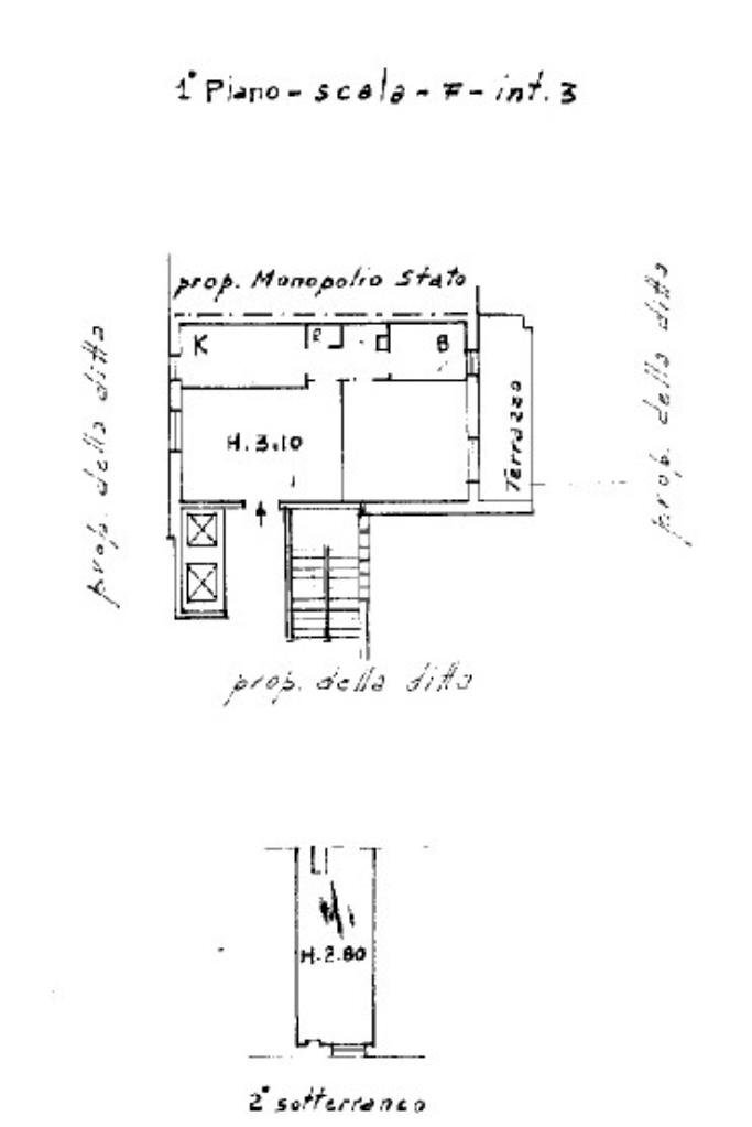 Trilocale Via della Moscova, Milano (zona Moscova) - planimetria 1