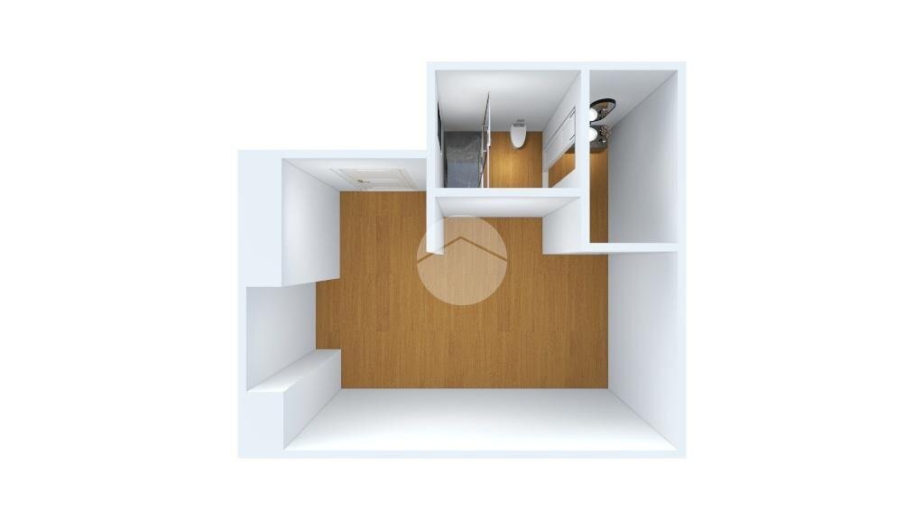 One-room apartment Via cola montano, Milano (neighborhood Isola) - floor plans 1