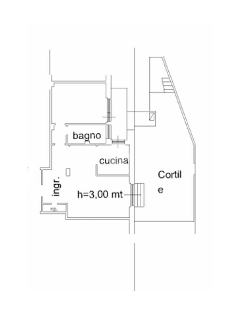 Trilocale Corso Europa, Genova (zona Sturla) - planimetria 1