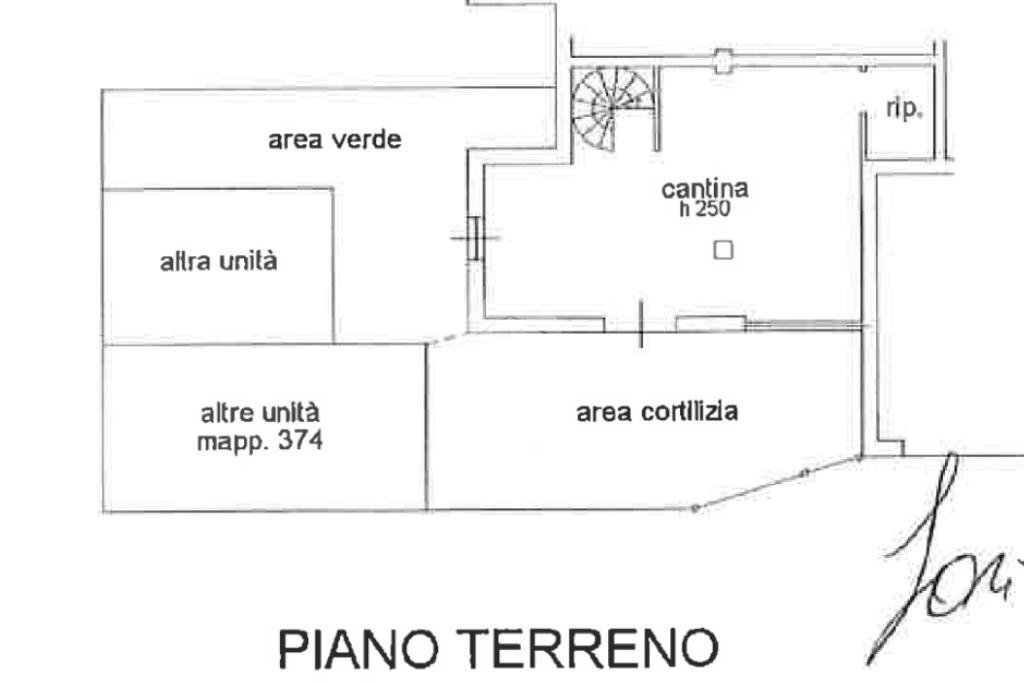 Bilocale Via Milano, Colorno - planimetria 1