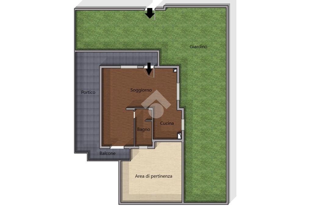 Villa Via zara, Misinto - planimetria 1