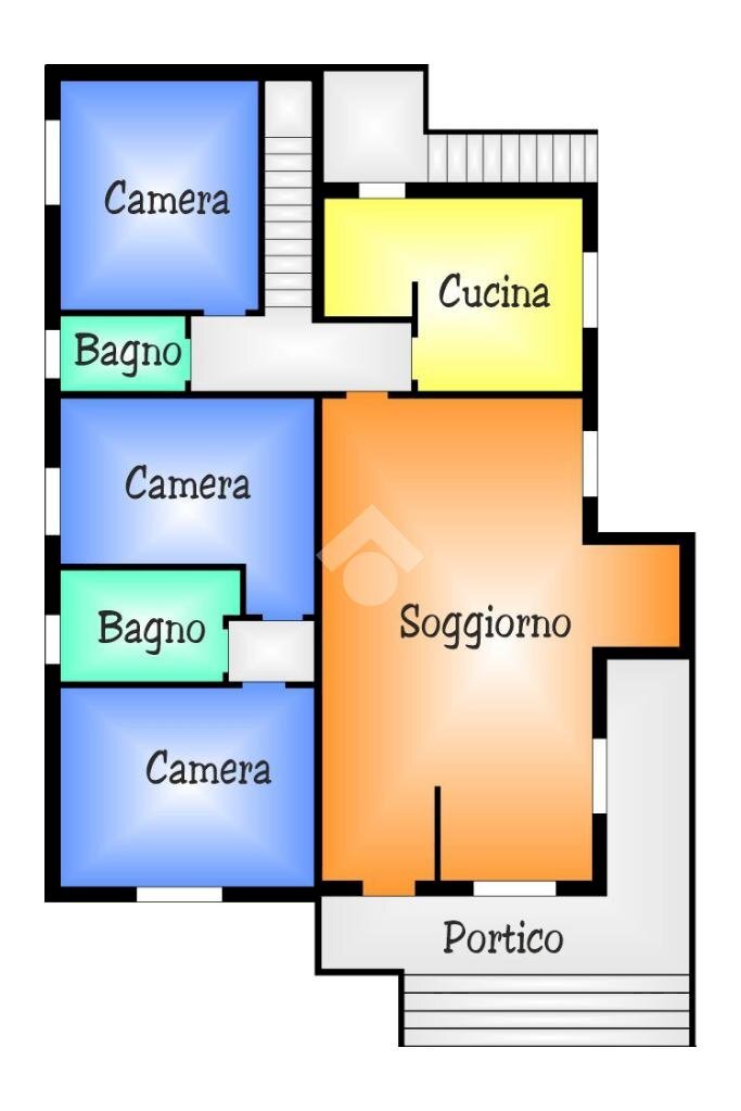 Villa Via Tito Schipa, Trezzano sul Naviglio - floor plans 1