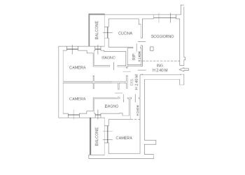 Four-room apartment Via Montanara, Settimo Milanese - photo 2