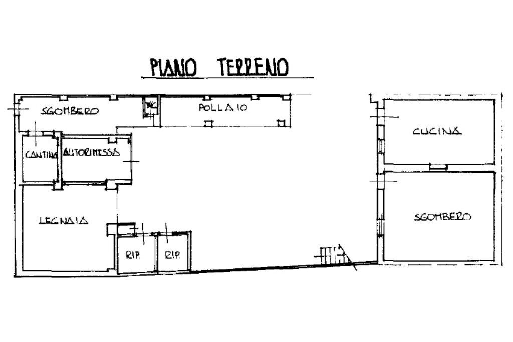 Independent house Via Villafranca, Vigone - floor plans 1