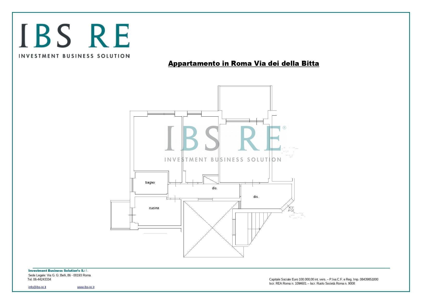 Foto 18 - Apartment Via Dei Della Bitta, Roma - floor plans 1