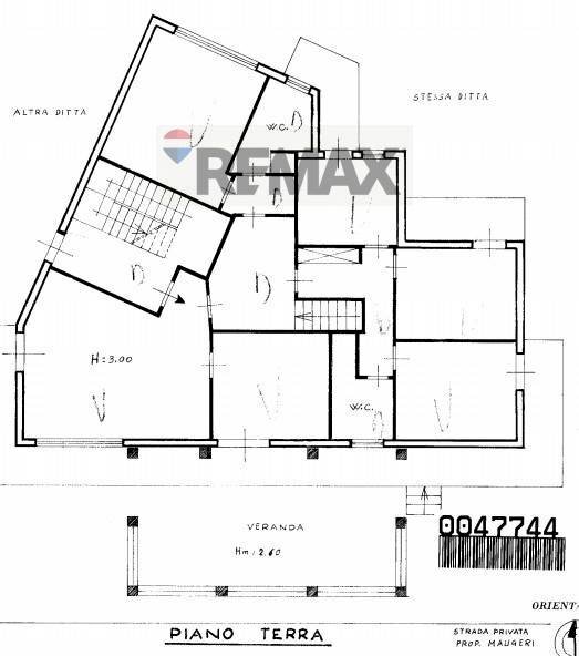 Pianta 2D - Appartamento Via Carlo Gemmellaro
 
12, Aci Castello - planimetria 1
