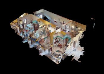 Pianta 3D - Villa via San Bernardino
 
26, Bettona - foto 27