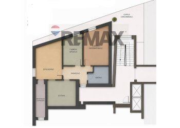Pianta 2D - Three-room apartment via Veneto
 
32, Chioggia - photo 24