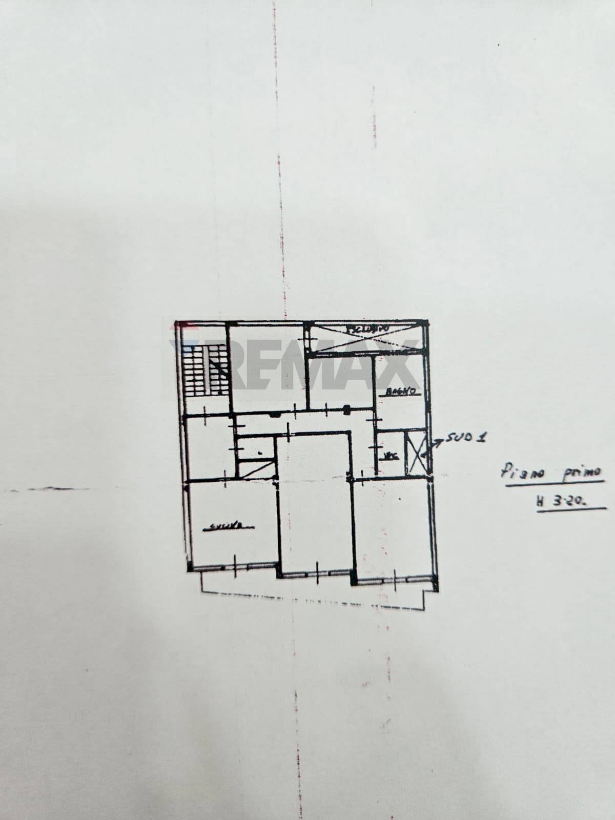 Pianta 2D - Appartamento VIA Cecco Angiolieri
 
37, Bagheria - planimetria 1