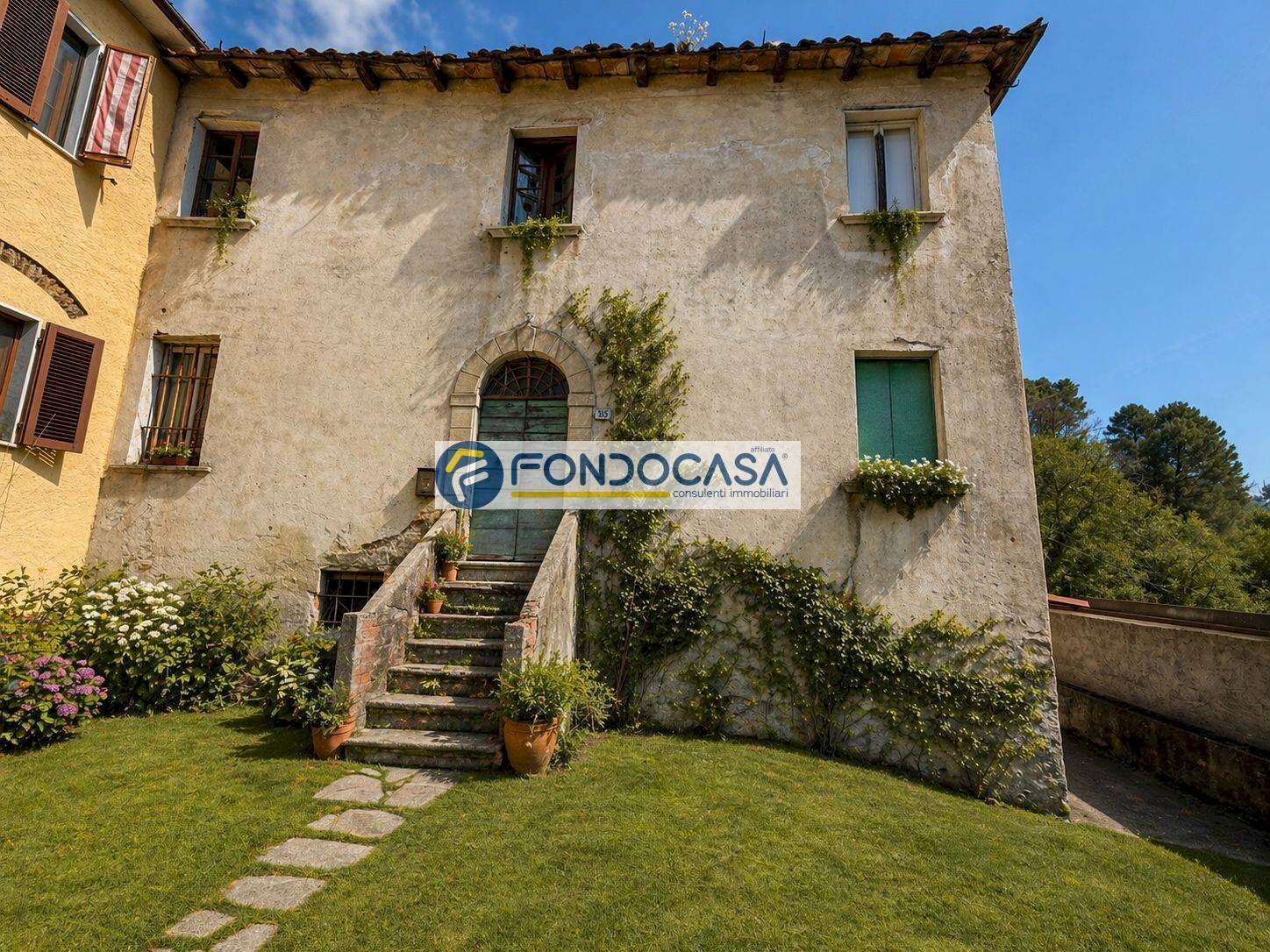 Rendering facciata - Rustico via Grotticelle, Seravezza - foto 3