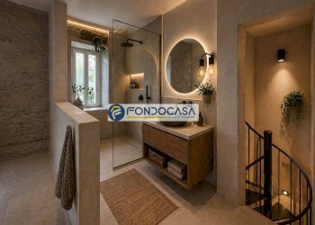 Rendering bagno - Rustico via Grotticelle, Seravezza - foto 10