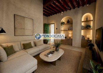 Rendering soggiorno - Rustico via Grotticelle, Seravezza - foto 14