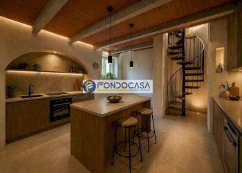 Rendering cucina - Rustico via Grotticelle, Seravezza - foto 20