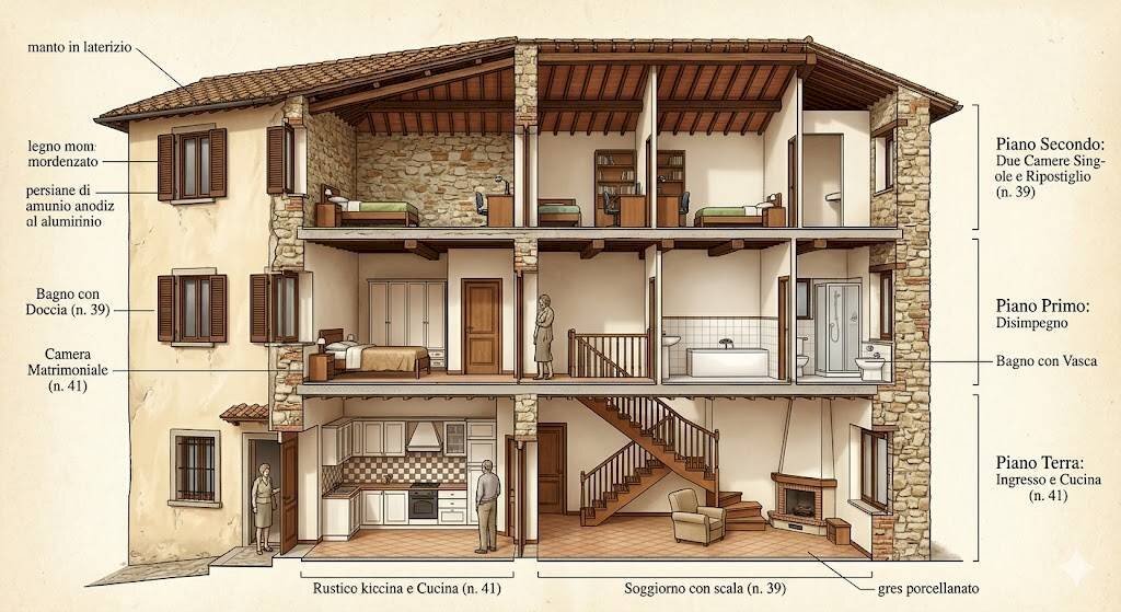 Foto 1 - Apartment Via di Villa, Vicopisano - photo 1