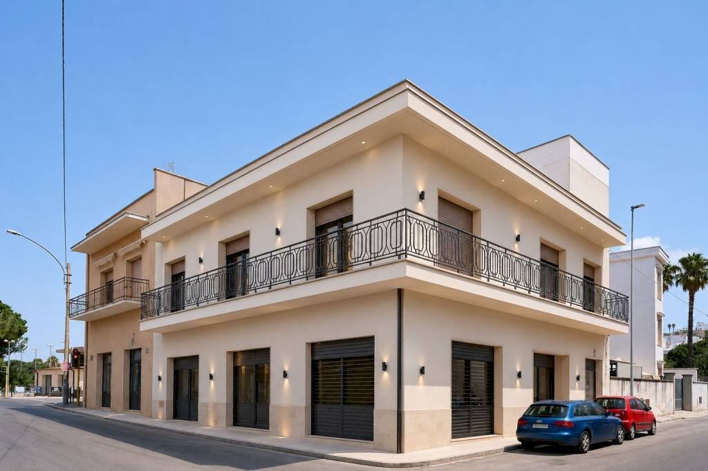Facciata - Casa indipendente viale delle Rimembranze, 1, Matino - foto 2