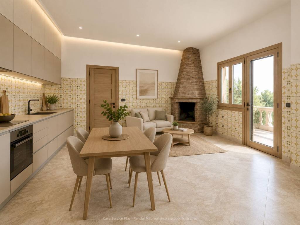 Cucina - Casa indipendente viale delle Rimembranze, 1, Matino - foto 1