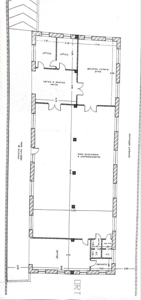 Shed strada Vicinale di Capieli, Racale - floor plans 1