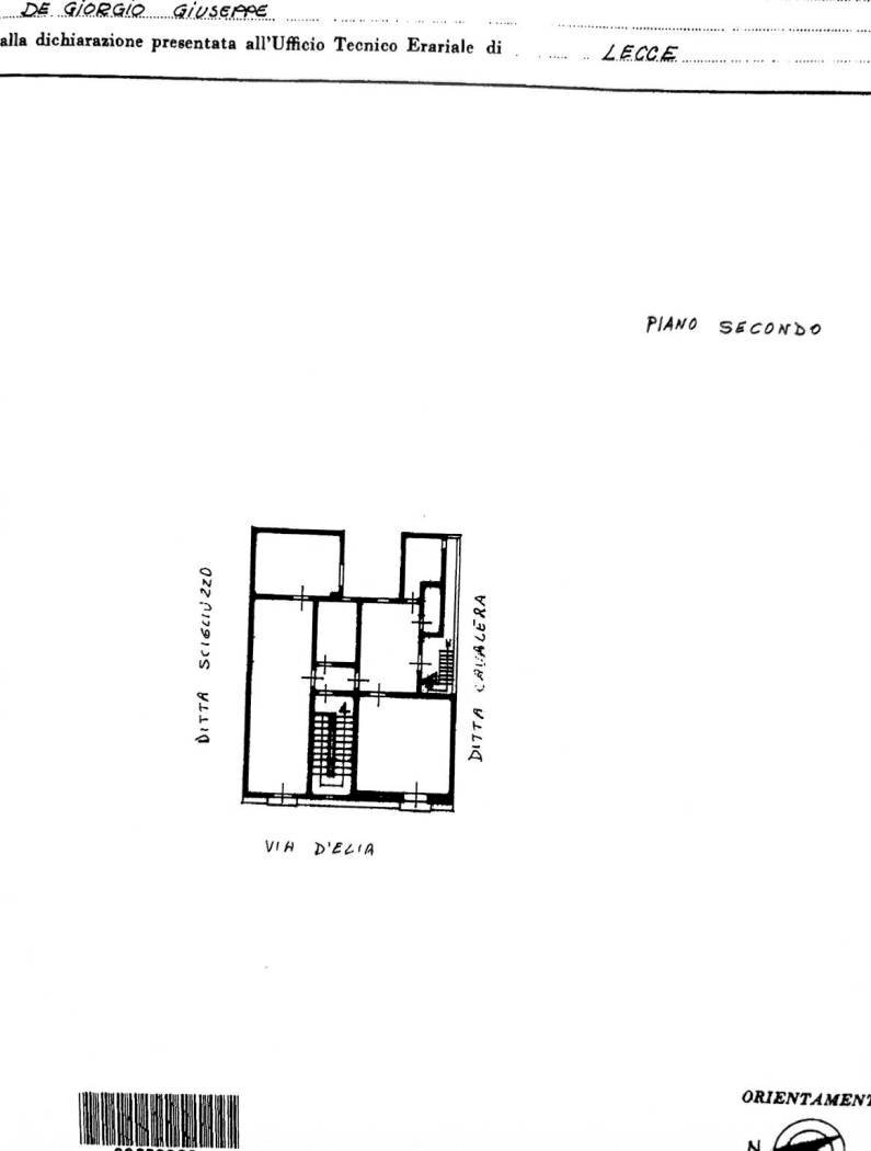 Apartment via Francesco d'Elia, Gallipoli - floor plans 1