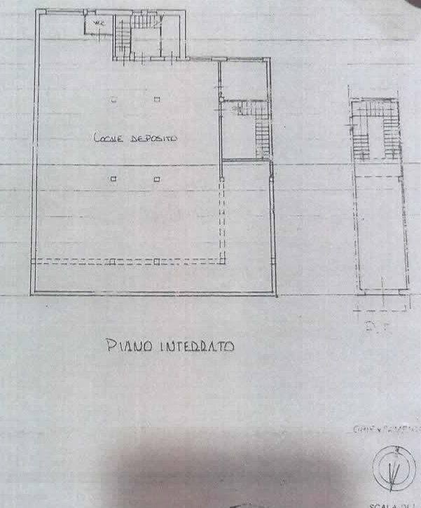Shop via Martiri d'Ungheria, Ugento - floor plans 1