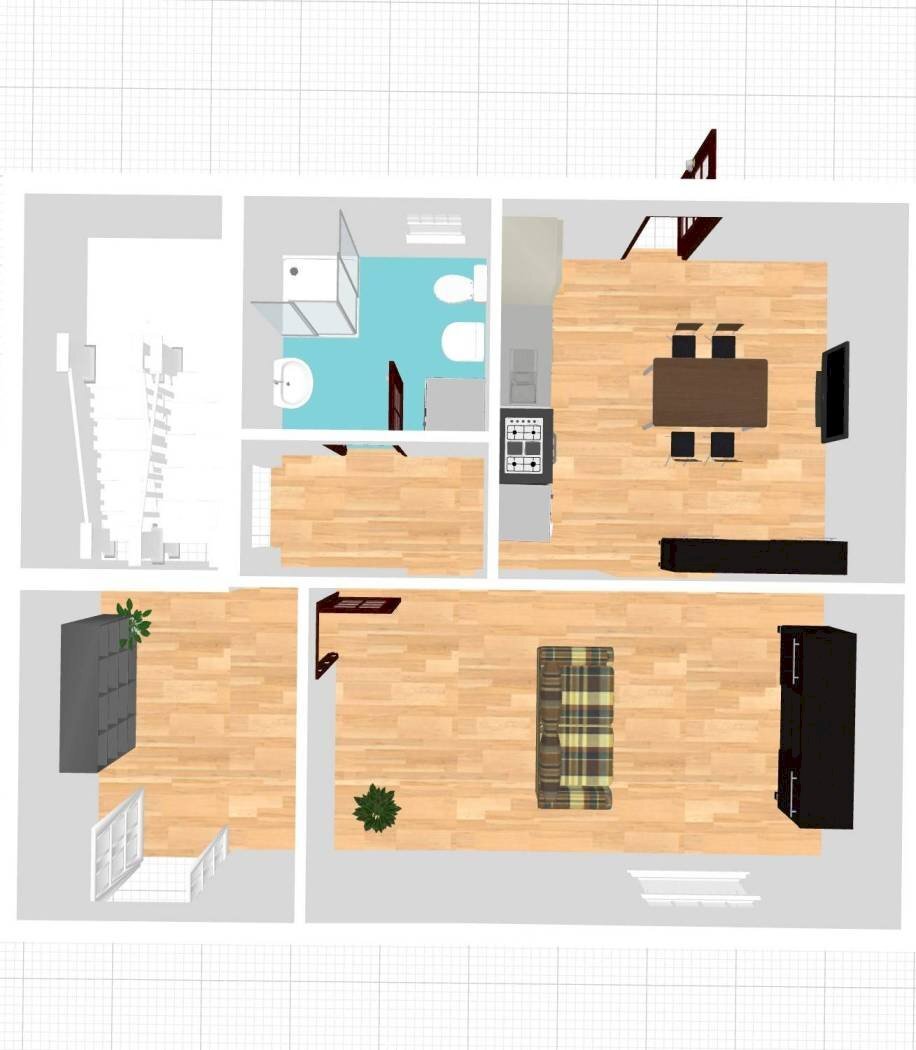 Casa indipendente via Olimpia, Matino - planimetria 1