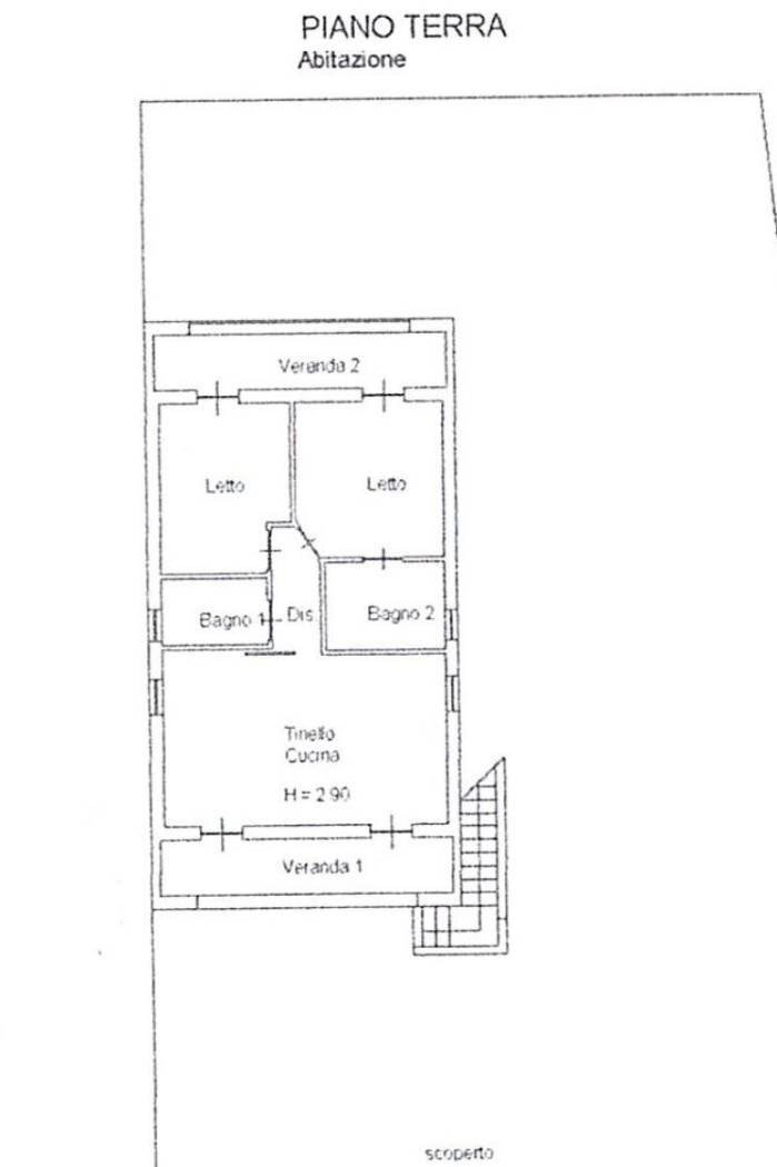 Villa strada Vicinale Partifeudo Parabita Tuglie Nevaino, Parabita - floor plans 1