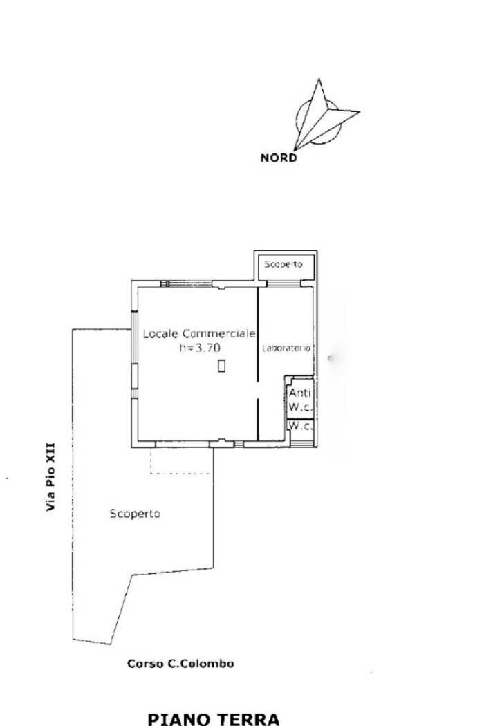 Food - Gastronomy corso Cristoforo Colombo, 42, Ugento - floor plans 1