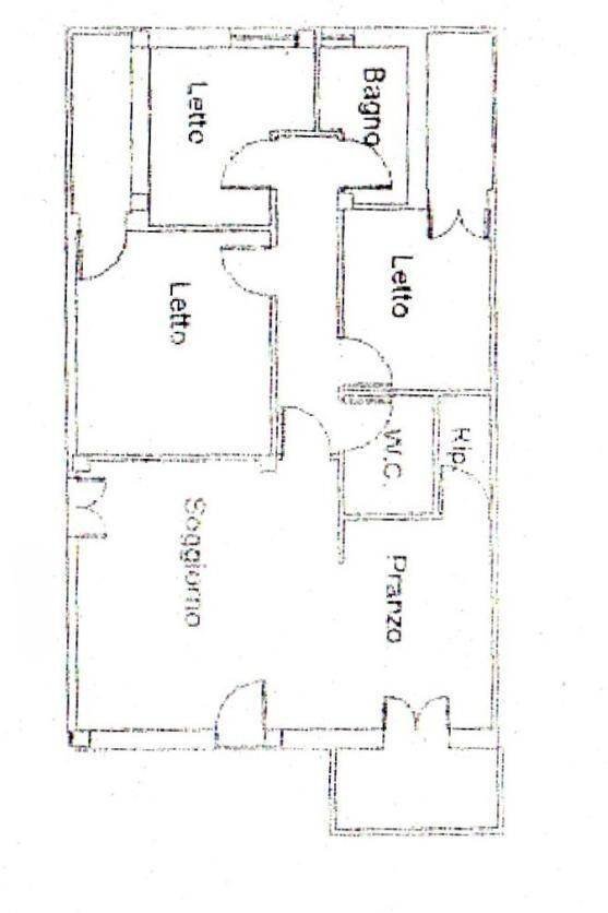 Apartment via Vittorio Emanuele II, Casarano - floor plans 1